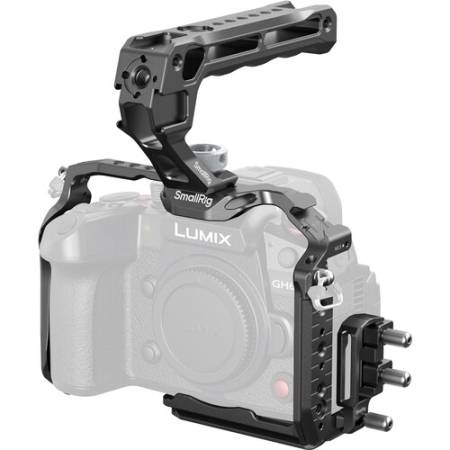 SmallRig 4825 - zestaw, klatka operatorska z mocowaniami QR HawkLock, do Panasonic Lumix GH7 / GH6_1